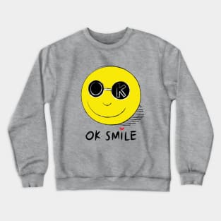 OK Smile Crewneck Sweatshirt